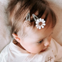 Setje Haarspeldjes Happy Brown